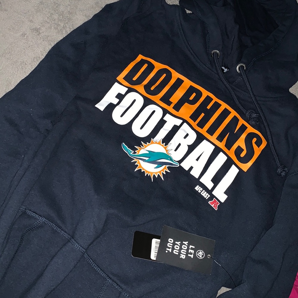 NWT Miami Dolphins Hoodie - Mens